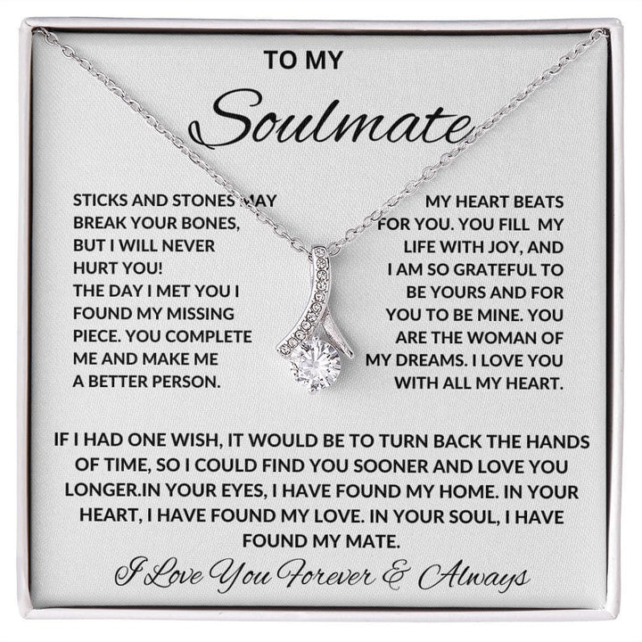 To My Soulmate - Alluring Beauty Necklace