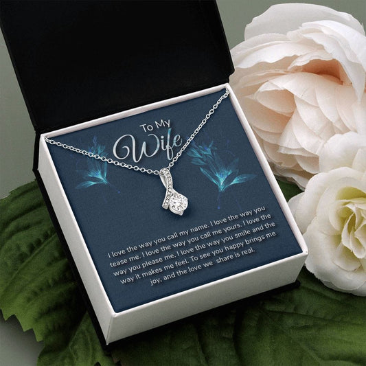 To My Wife - Alluring Beauty Necklace