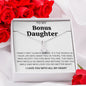 To My Bonus Daughter Alluring Beauty Necklace