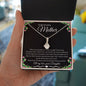 To My Amazing Mother Love Daughter - Alluring Beauty Necklace