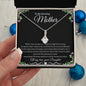 To My Amazing Mother Love Daughter - Alluring Beauty Necklace