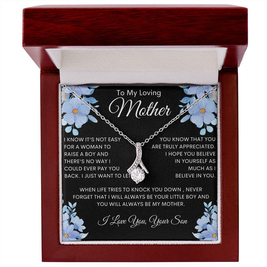 To My Loving Mother - Alluring Beauty Necklace