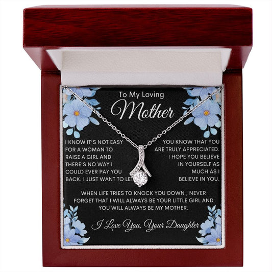 To My Loving Mother - Alluring Beauty Necklace