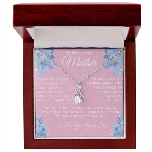 To My Loving Mother - Alluring Beauty Necklace