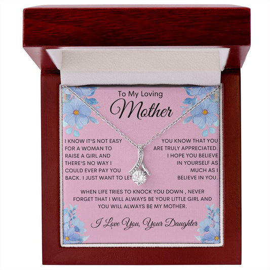 To My Loving Mother - Alluring Beauty Necklace