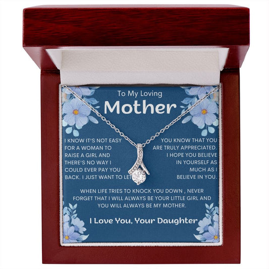 To My Loving Mother - Alluring Beauty Necklace