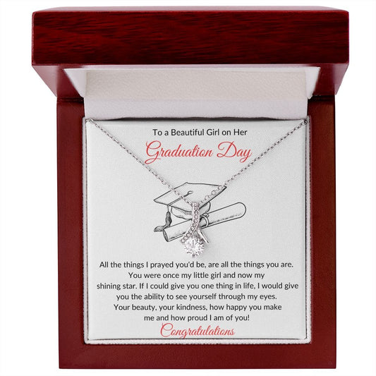 To a Beautiful Girl on Her Graduation - Alluring Beauty Necklace