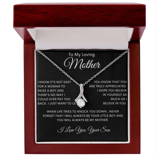 To My Loving Mother - Alluring Beauty Necklace