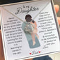To My Daughter Love Dad - Love Knot Necklace