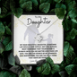 To My Daughter Love Dad- Love Knot