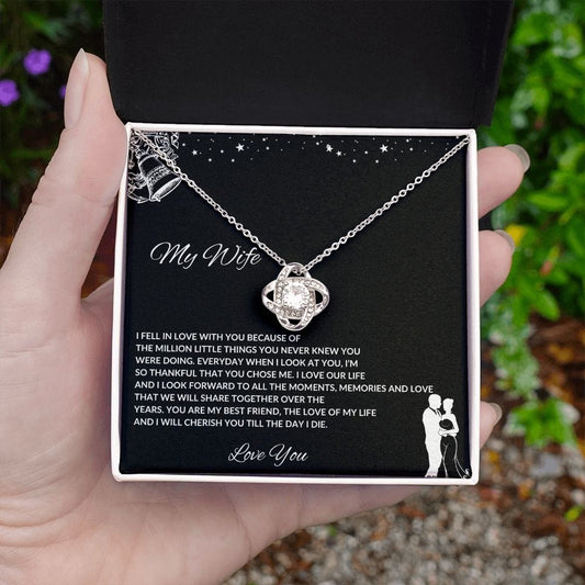 My Wife - Love Knot Necklace