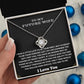 To My Future Wife - Love Knot Necklace