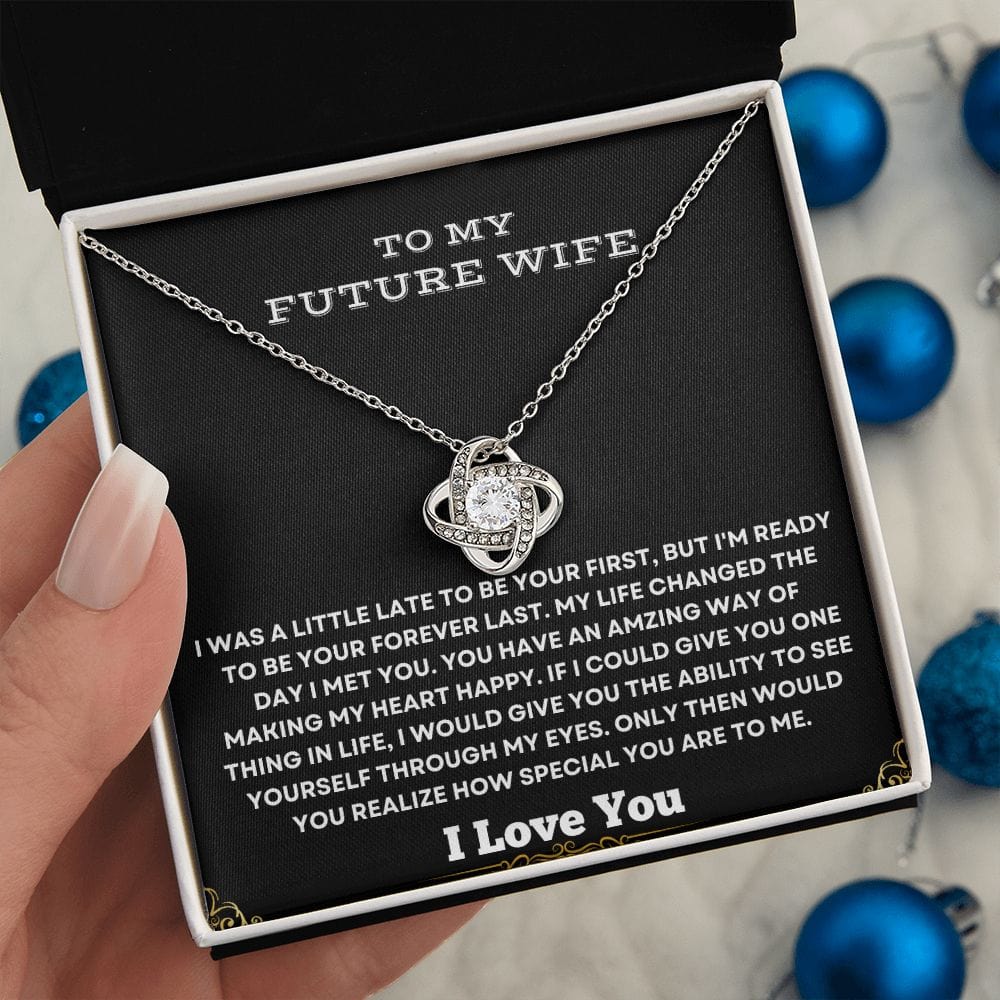 To My Future Wife - Love Knot Necklace