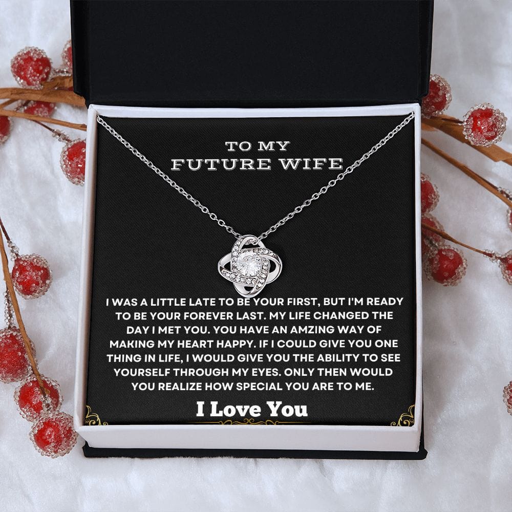 To My Future Wife - Love Knot Necklace