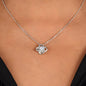 To My Daughter Love Dad - Love Knot Necklace