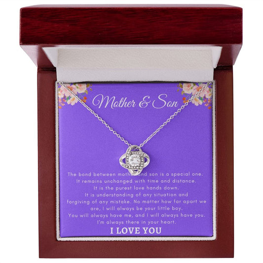 Mother & Son - Love Knot Necklace
