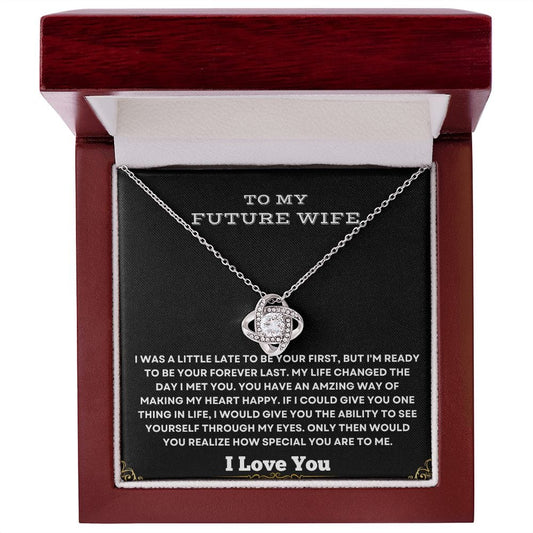 To My Future Wife - Love Knot Necklace