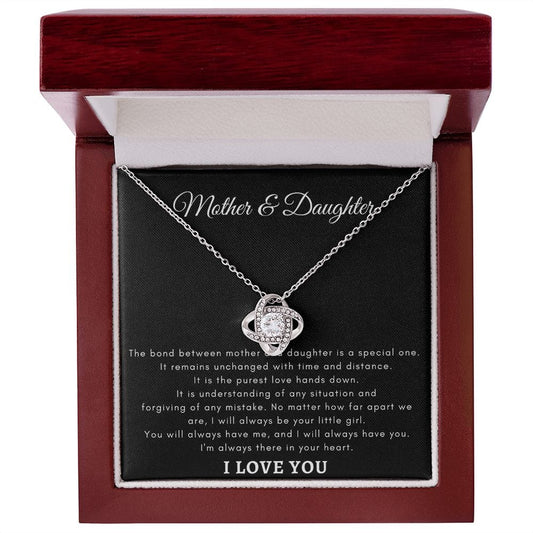 Mother & Daughter - Love Knot Necklace