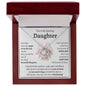 You're My Amazing Daughter - Love knot Necklace