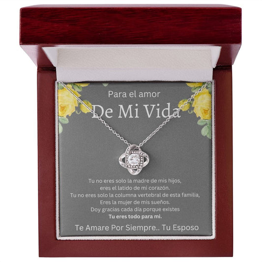 Para el amor De Mi Vida - Love Knot Necklace