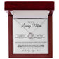To My Loving Mother Love Son - Love Knot Necklace