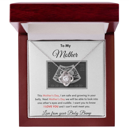 To My Mother - Love Knot Necklace