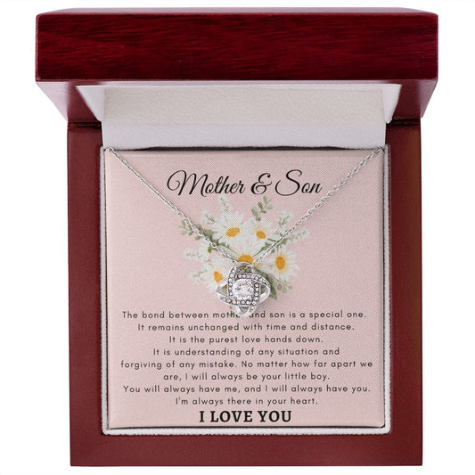 Mother & Son - Love Knot Necklace