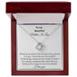 To My Beautiful Mother In Law - Love Knot necklace