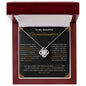 To My Beautiful Granddaughter - Love Knot Necklace