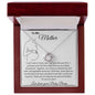 To My Mother - Love Knot Necklace