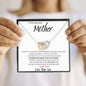 To My Beautiful Mother Love Your Son - Interlocking Hearts Necklace