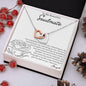 To My Beautiful Soulmate - Interlocking Hearts Necklace