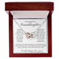 To MY Beautiful Granddaughte - Interlocking Hearts Necklace
