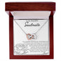 To My Beautiful Soulmate - Interlocking Hearts Necklace