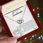 To My Beautiful Soulmate - Interlocking Hearts Necklace