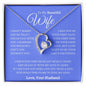 To My Beautiful White - Forever Love Necklace