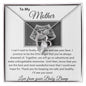 To My Mother - Forever Love Necklace