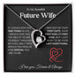 To My Beautiful Wife - Forever Love Necklace