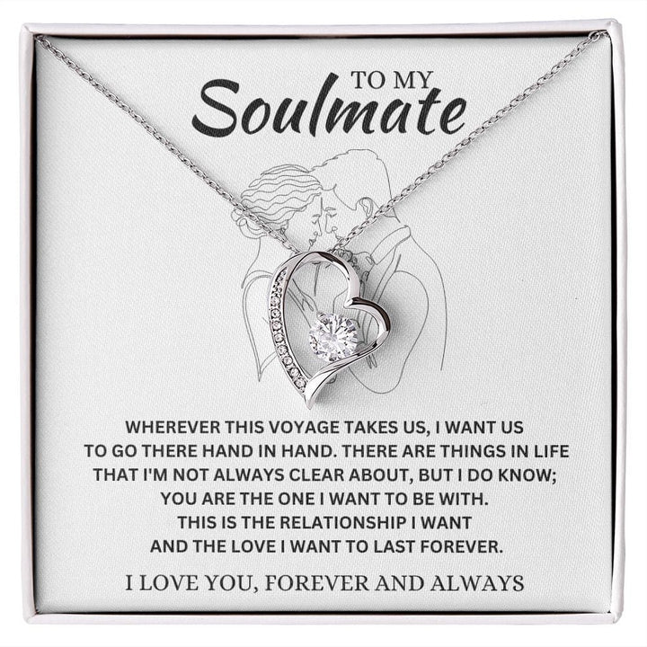 To My Soulmate - Forever Love Necklace