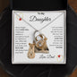 To My Daughter - Forever Love Necklace