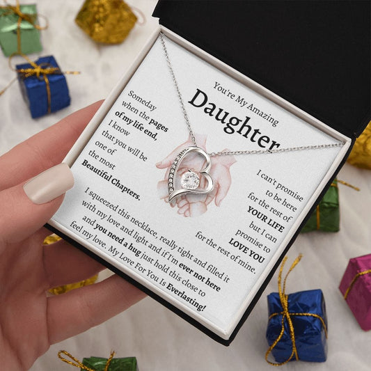 You're My Amazing Daughter - Forever Love Necklace