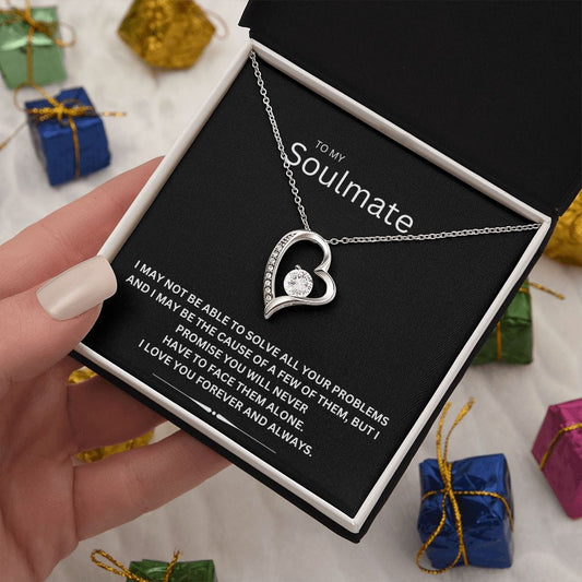 To My Soulmate - Forever Love Necklace