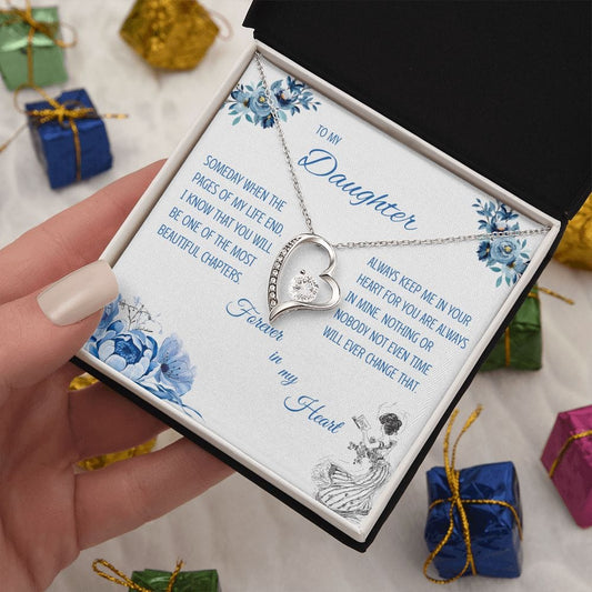 To My Daughter - Forever Love Necklace