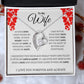 To My Wife - Forever Love Necklace