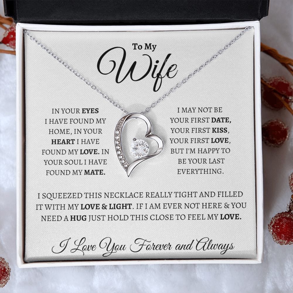 To My Wife - Forever Love Necklace