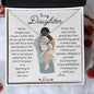 To My Daughter Love Dad - Forever Love Necklace