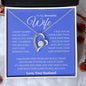 To My Beautiful White - Forever Love Necklace