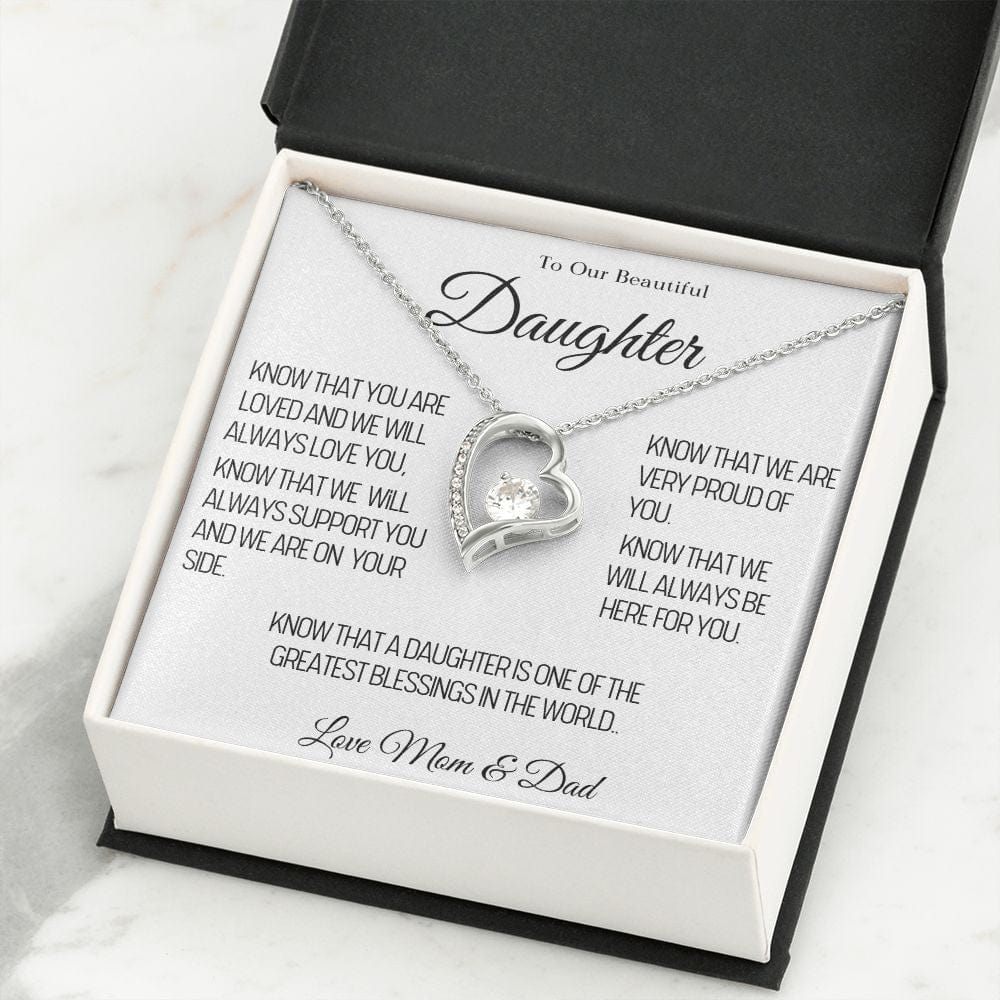 To our beautiful Daughter - Love Knot
