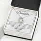 To My Daughter Love Dad - Forever Love Necklace