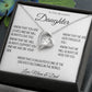 To our beautiful Daughter - Love Knot